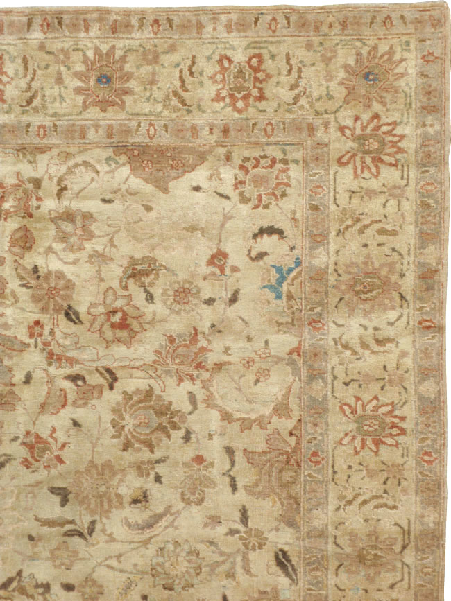 Antique Persian Tabriz Carpet, No.14456 - Galerie Shabab