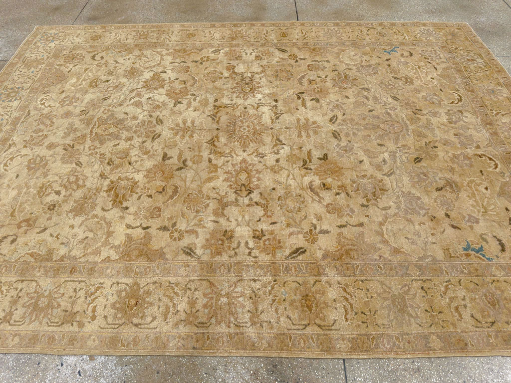 Antique Persian Tabriz Carpet, No.14456 - Galerie Shabab