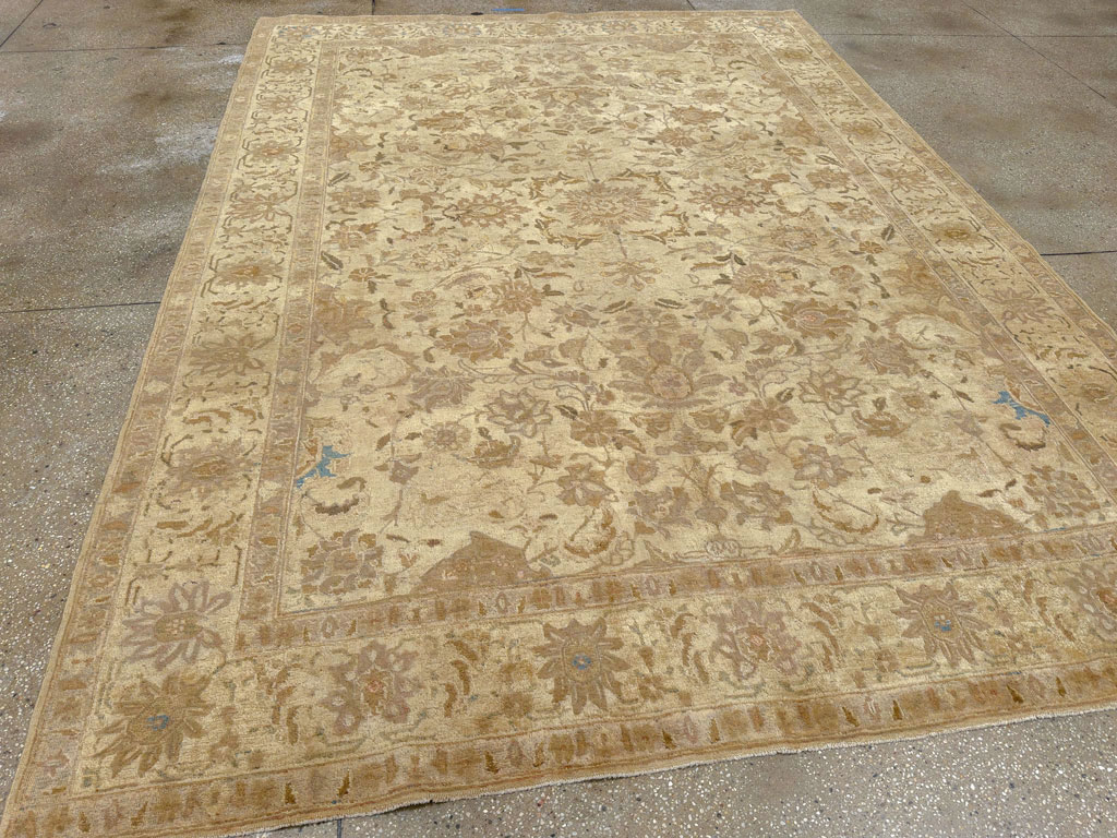 Antique Persian Tabriz Carpet, No.14456 - Galerie Shabab