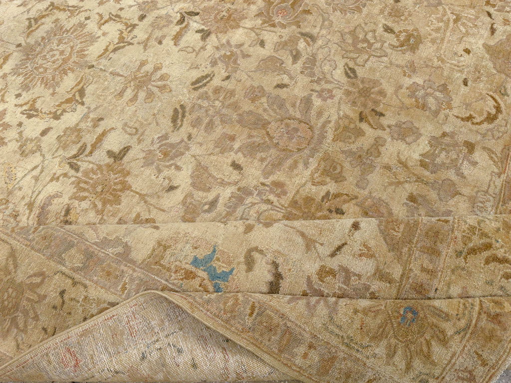 Antique Persian Tabriz Carpet, No.14456 - Galerie Shabab