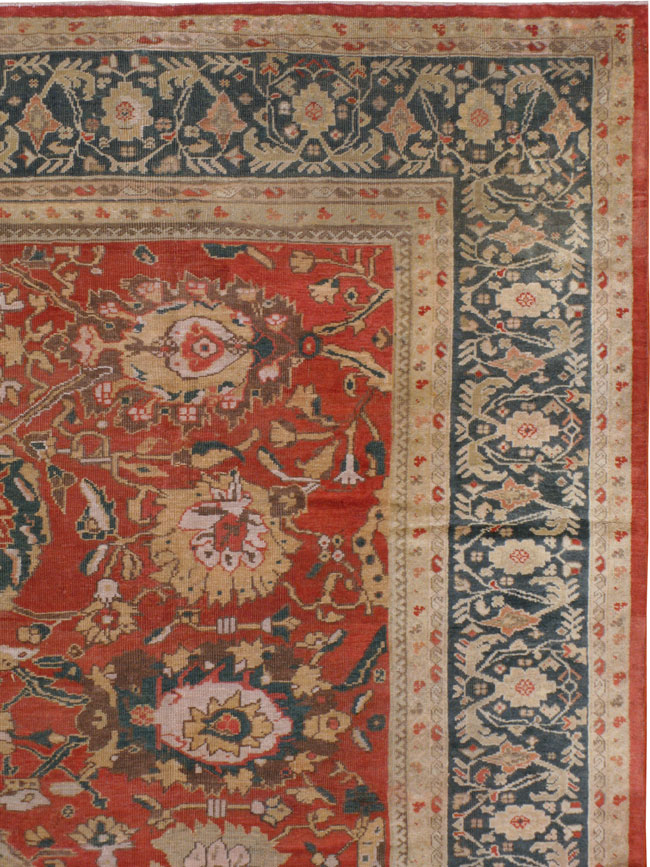 Antique Sultanabad Carpet, No.14483 - Galerie Shabab