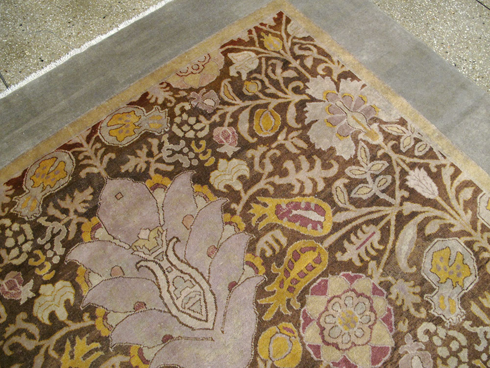 Antique Indian Lahore Carpet, No.14501 - Galerie Shabab