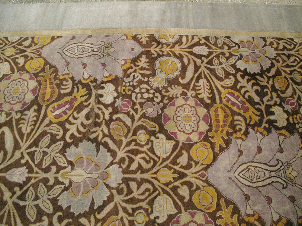 Antique Indian Lahore Carpet, No.14501 - Galerie Shabab