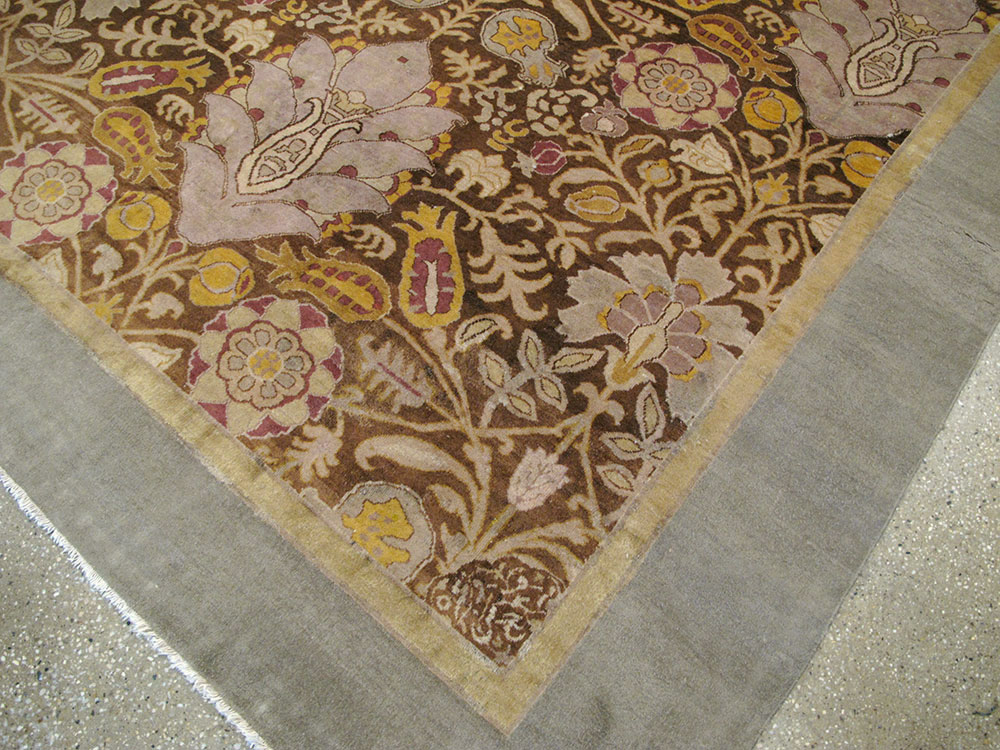 Antique Indian Lahore Carpet, No.14501 - Galerie Shabab
