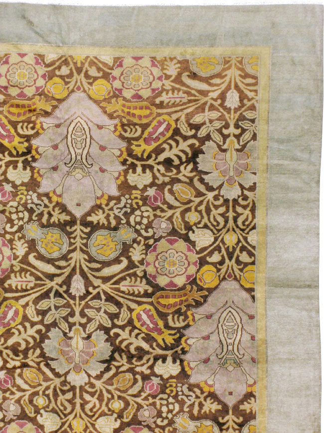 Antique Indian Lahore Carpet, No.14501 - Galerie Shabab