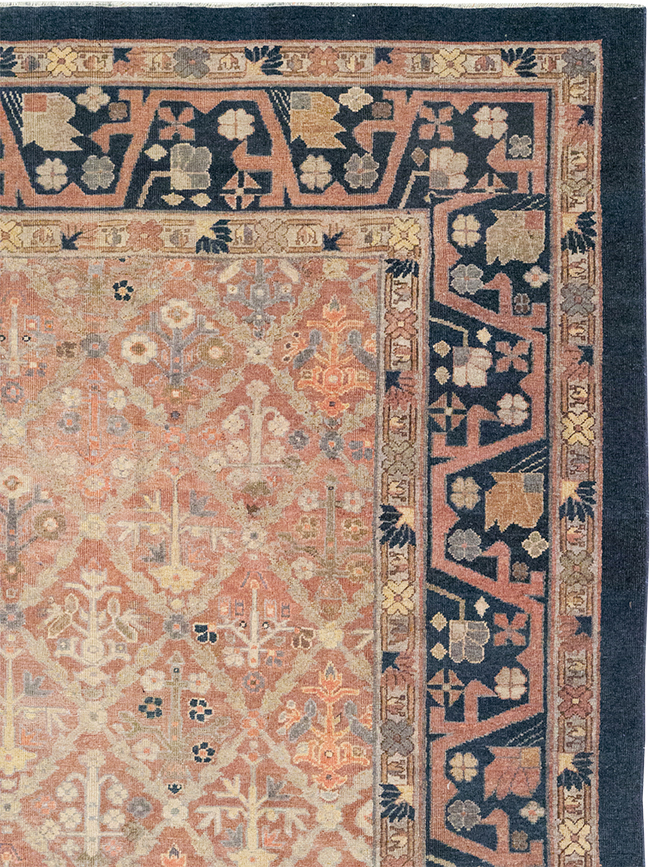 Antique Indian Lahore Room Size Carpet, No.14515 - Galerie Shabab
