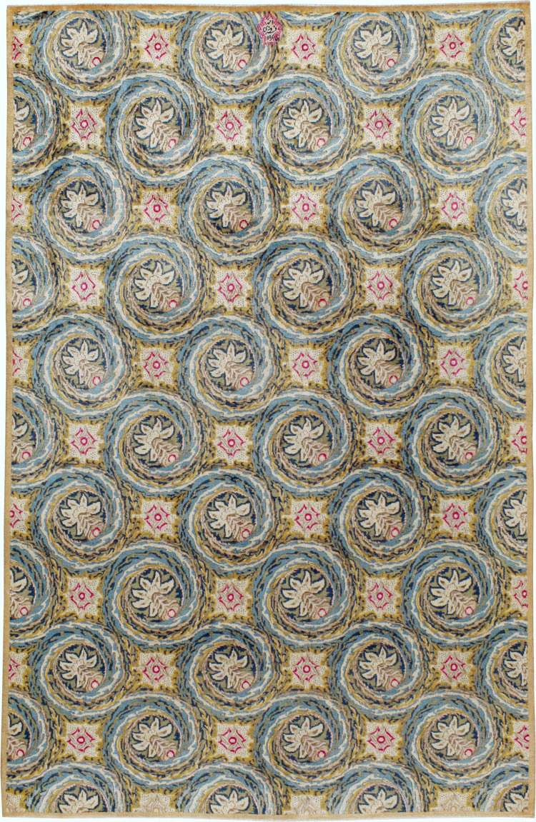 Vintage Persian Kerman Carpet, No.14526 - Galerie Shabab