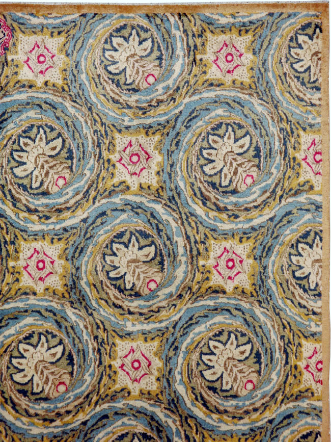 Vintage Persian Kerman Carpet, No.14526 - Galerie Shabab