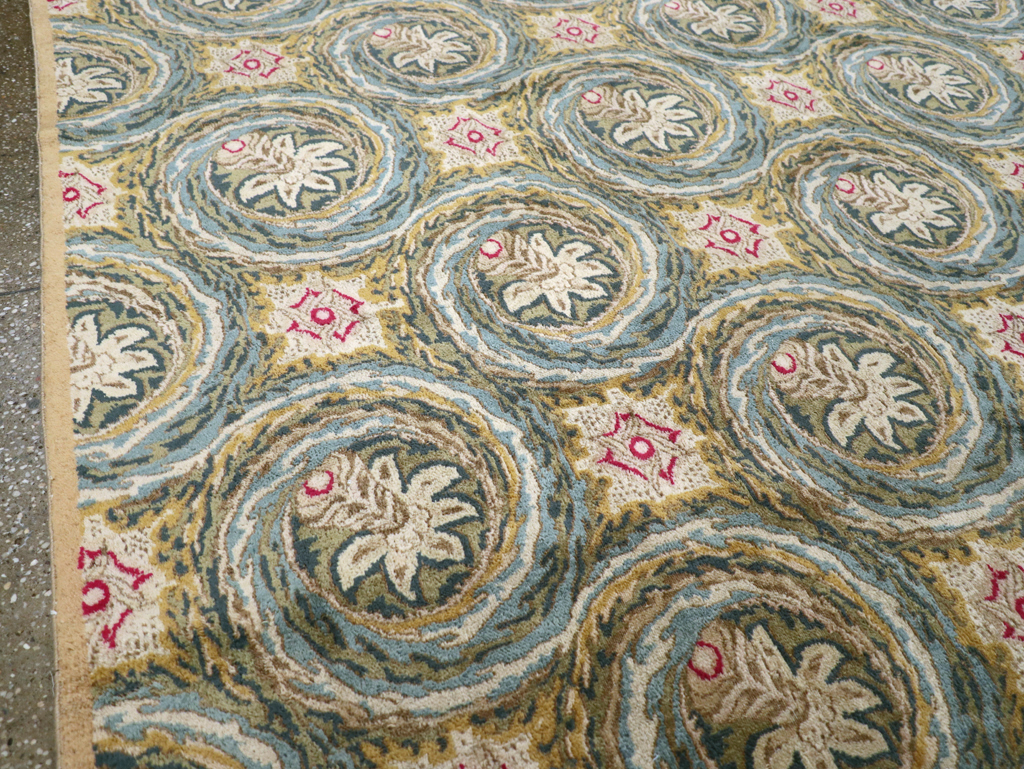 Vintage Persian Kerman Carpet, No.14526 - Galerie Shabab