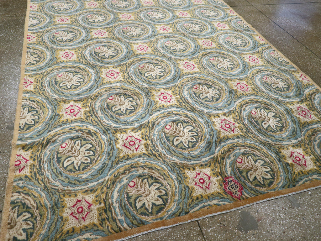 Vintage Persian Kerman Carpet, No.14526 - Galerie Shabab