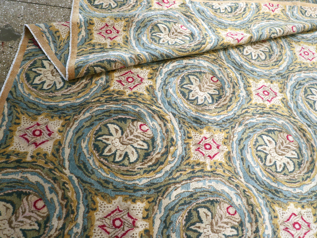 Vintage Persian Kerman Carpet, No.14526 - Galerie Shabab