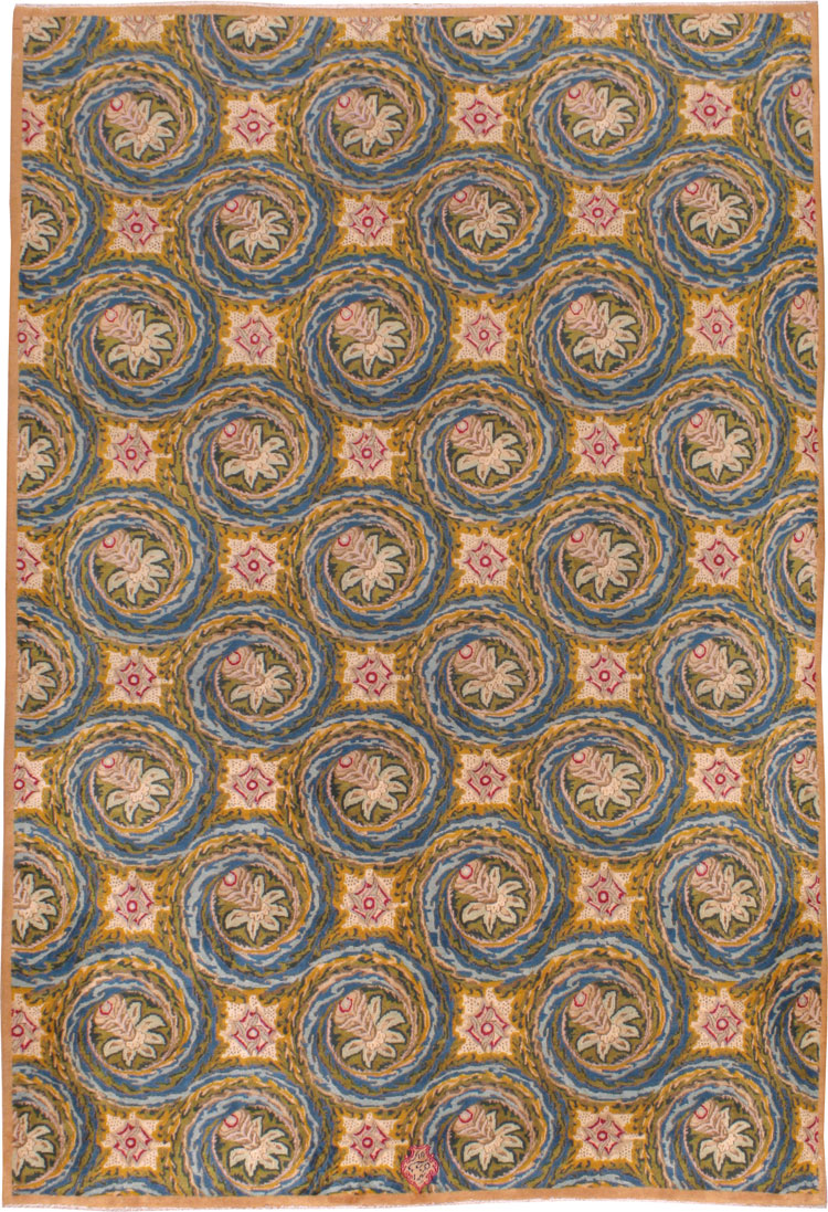 Vintage Kerman Carpet, No.14527 - Galerie Shabab