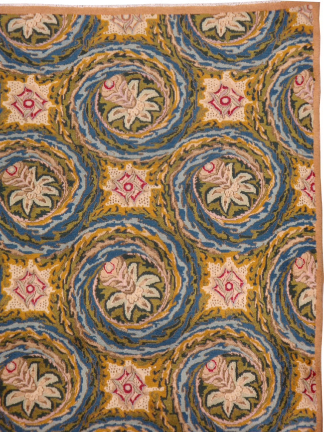 Vintage Kerman Carpet, No.14527 - Galerie Shabab