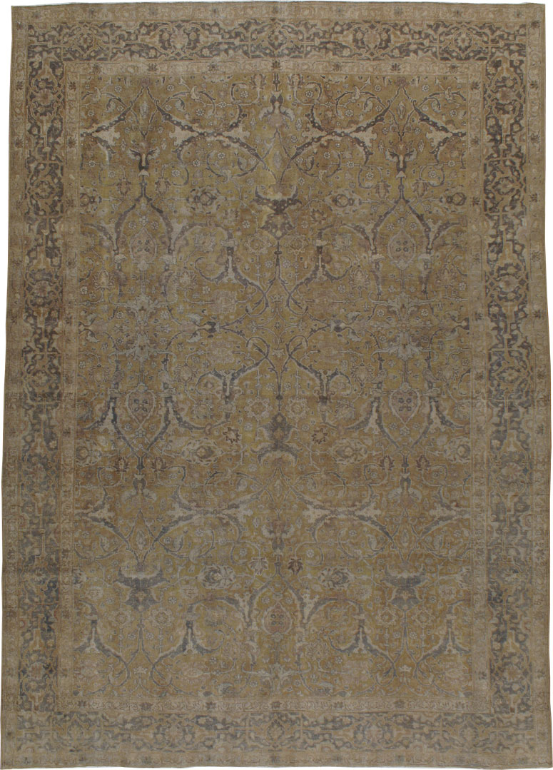 Antique Tabriz Carpet, No.14529 - Galerie Shabab