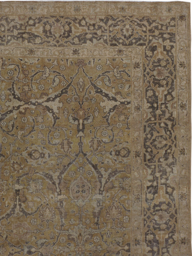 Antique Tabriz Carpet, No.14529 - Galerie Shabab