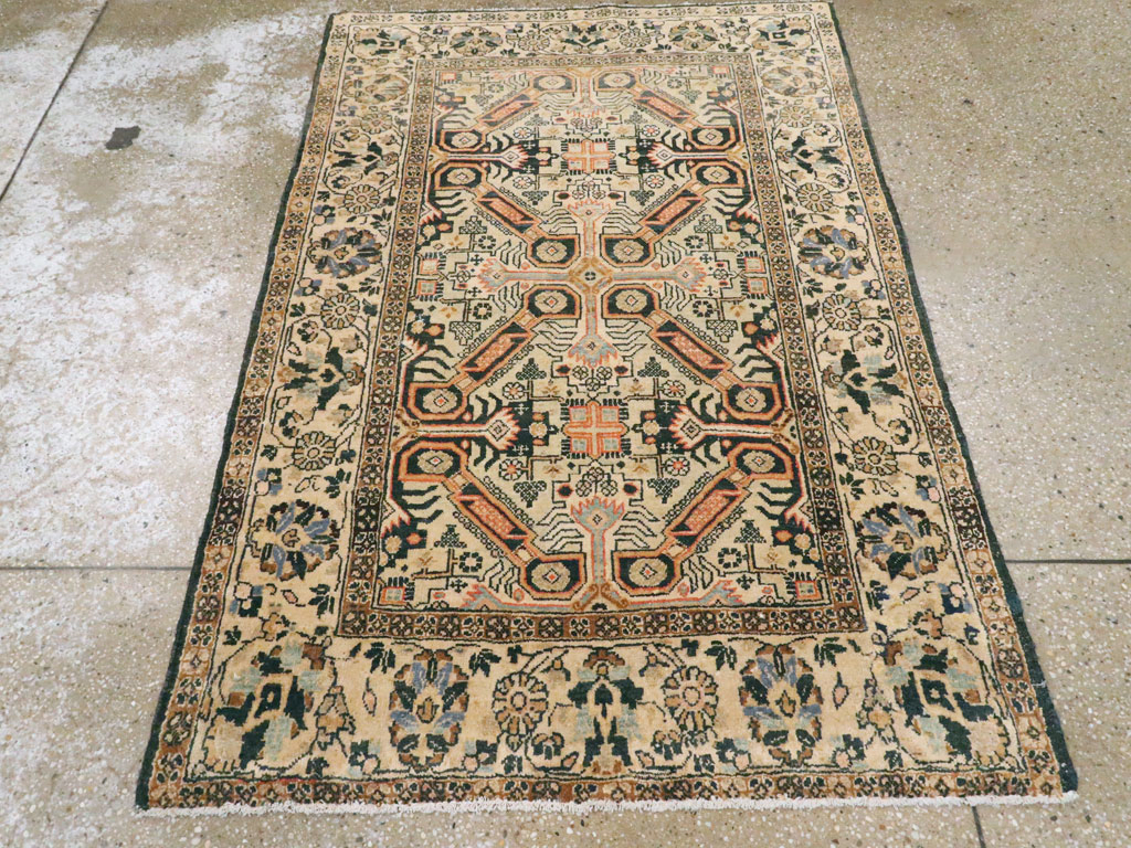 Vintage Persian Tabriz Rug (Pair: 1 of 2), No.14547 - Galerie Shabab