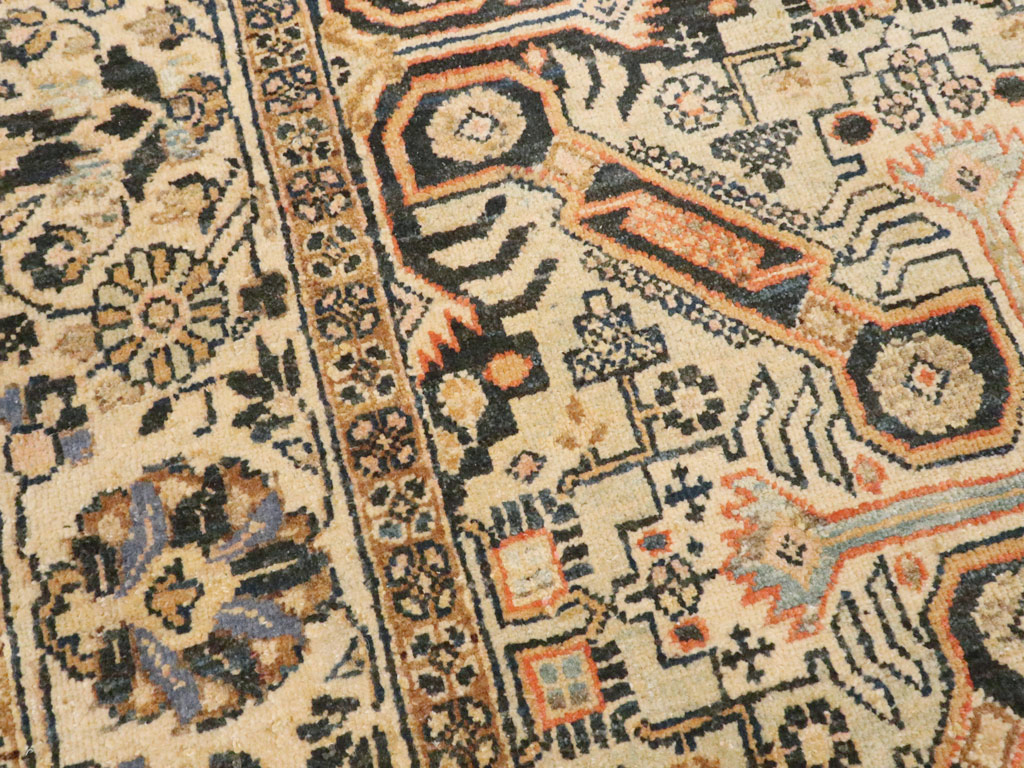 Vintage Persian Tabriz Rug (Pair: 1 of 2), No.14547 - Galerie Shabab