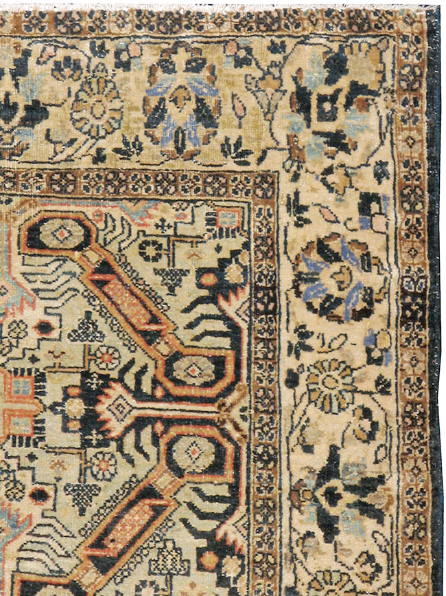 Vintage Persian Tabriz Rug (Pair: 2 of 2), No.14548 - Galerie Shabab