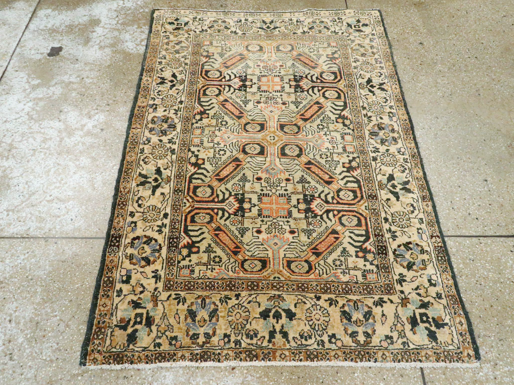 Vintage Persian Tabriz Rug (Pair: 2 of 2), No.14548 - Galerie Shabab