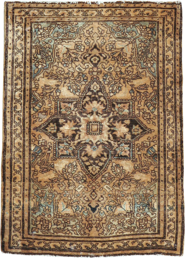Antique Persian Sarouk Fereghan Rug (Pair: 1 of 2), No.14554 - Galerie Shabab