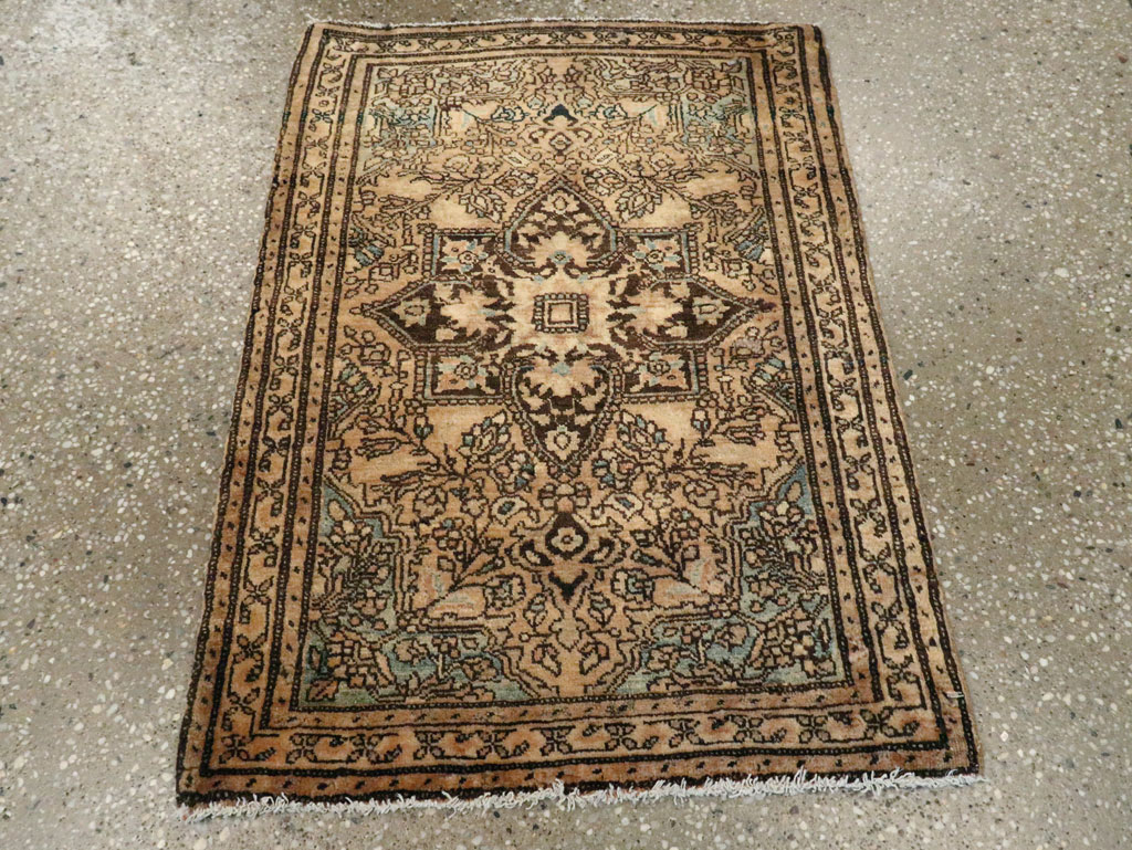 Antique Persian Sarouk Fereghan Rug (Pair: 1 of 2), No.14554 - Galerie Shabab