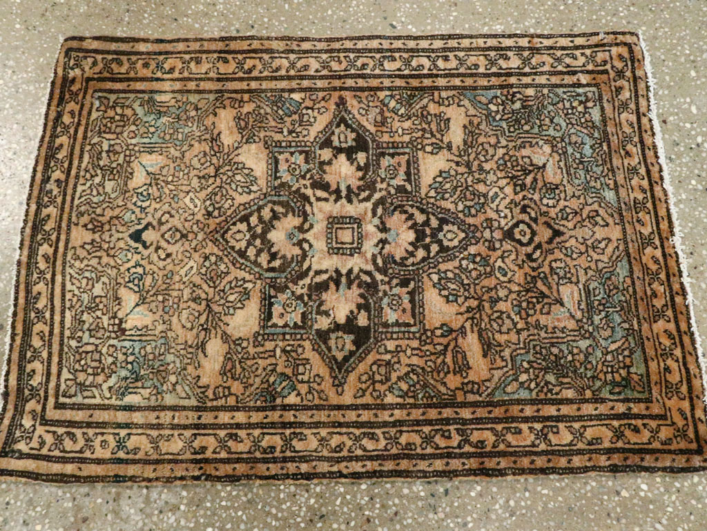 Antique Persian Sarouk Fereghan Rug (Pair: 1 of 2), No.14554 - Galerie Shabab