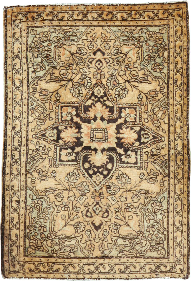 Antique Persian Sarouk Fereghan Rug (Pair: 2 of 2), No.14555 - Galerie Shabab