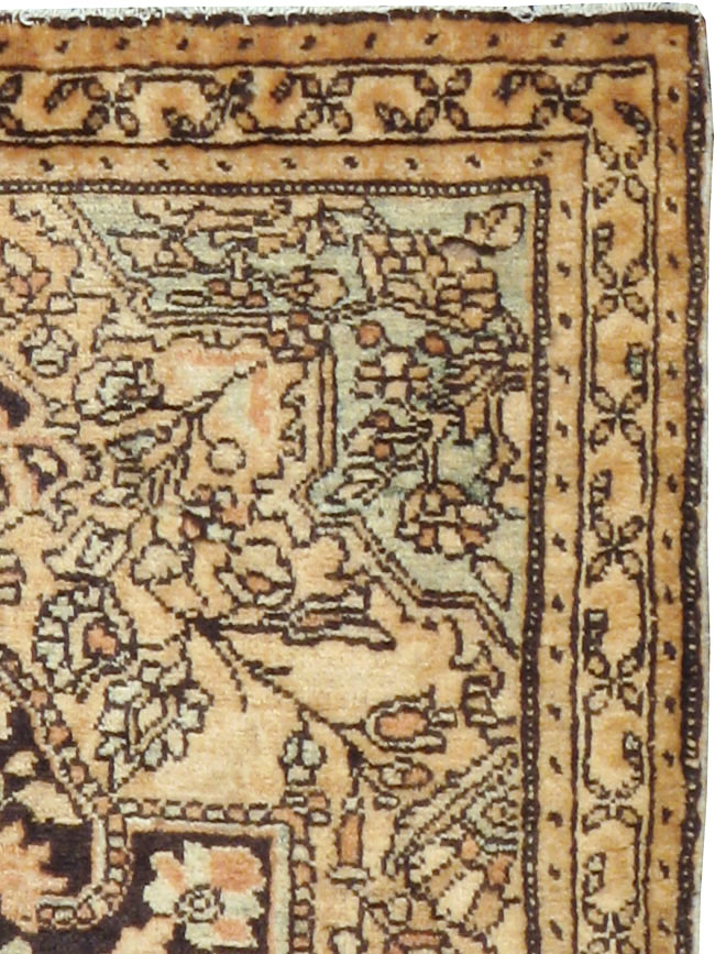 Antique Persian Sarouk Fereghan Rug (Pair: 2 of 2), No.14555 - Galerie Shabab