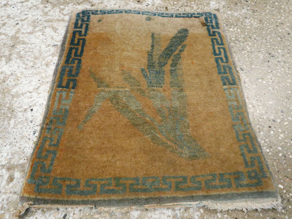 Antique Persian Kashan Rug, No.14556 - Galerie Shabab