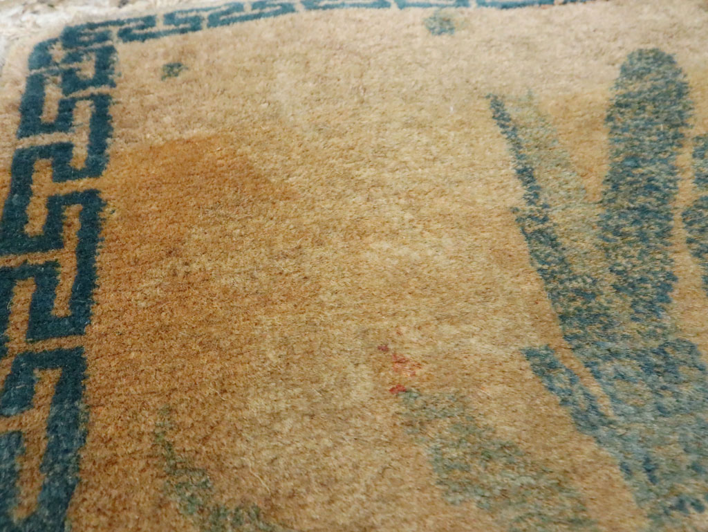 Antique Persian Kashan Rug, No.14556 - Galerie Shabab