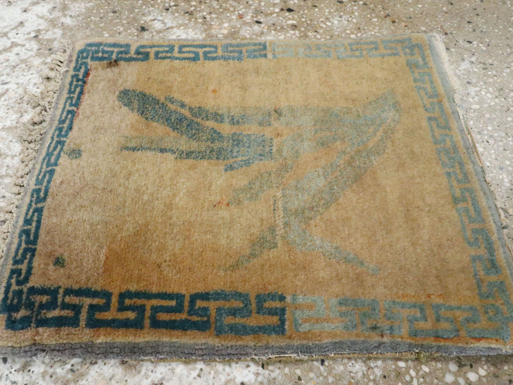 Antique Persian Kashan Rug, No.14556 - Galerie Shabab