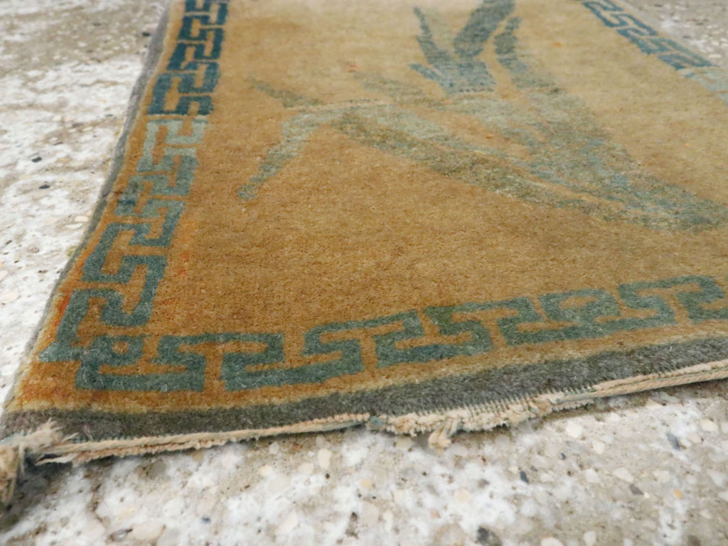 Antique Persian Kashan Rug, No.14556 - Galerie Shabab