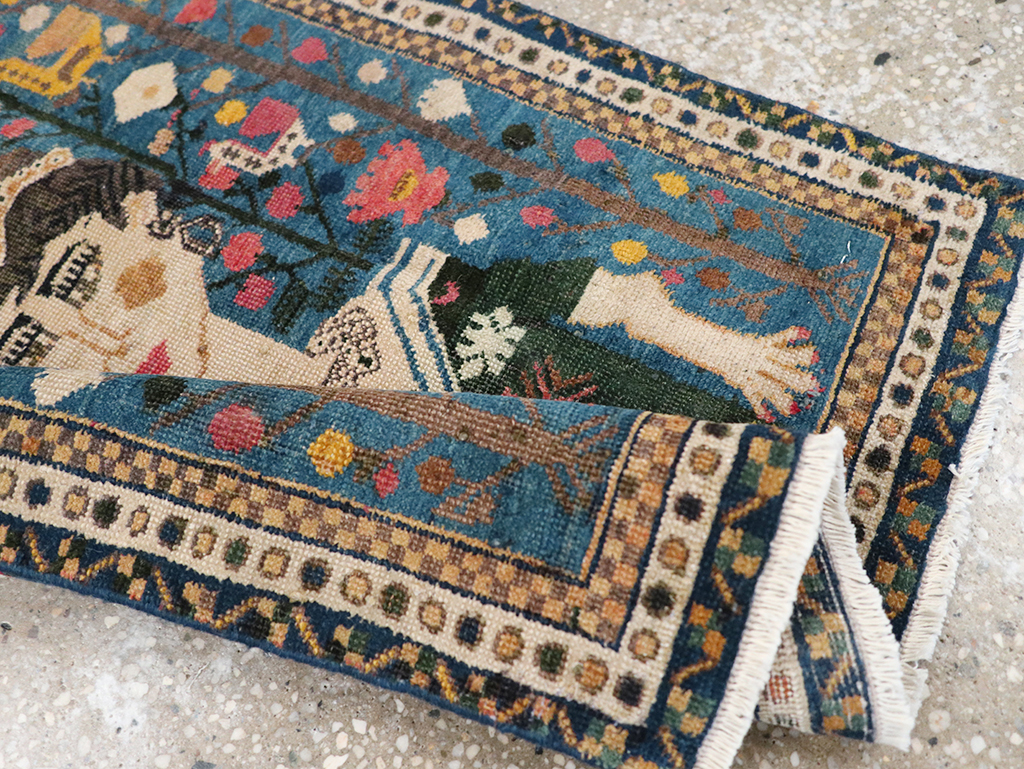 Antique Northwest Persian Pictorial Rug, No.14557 - Galerie Shabab