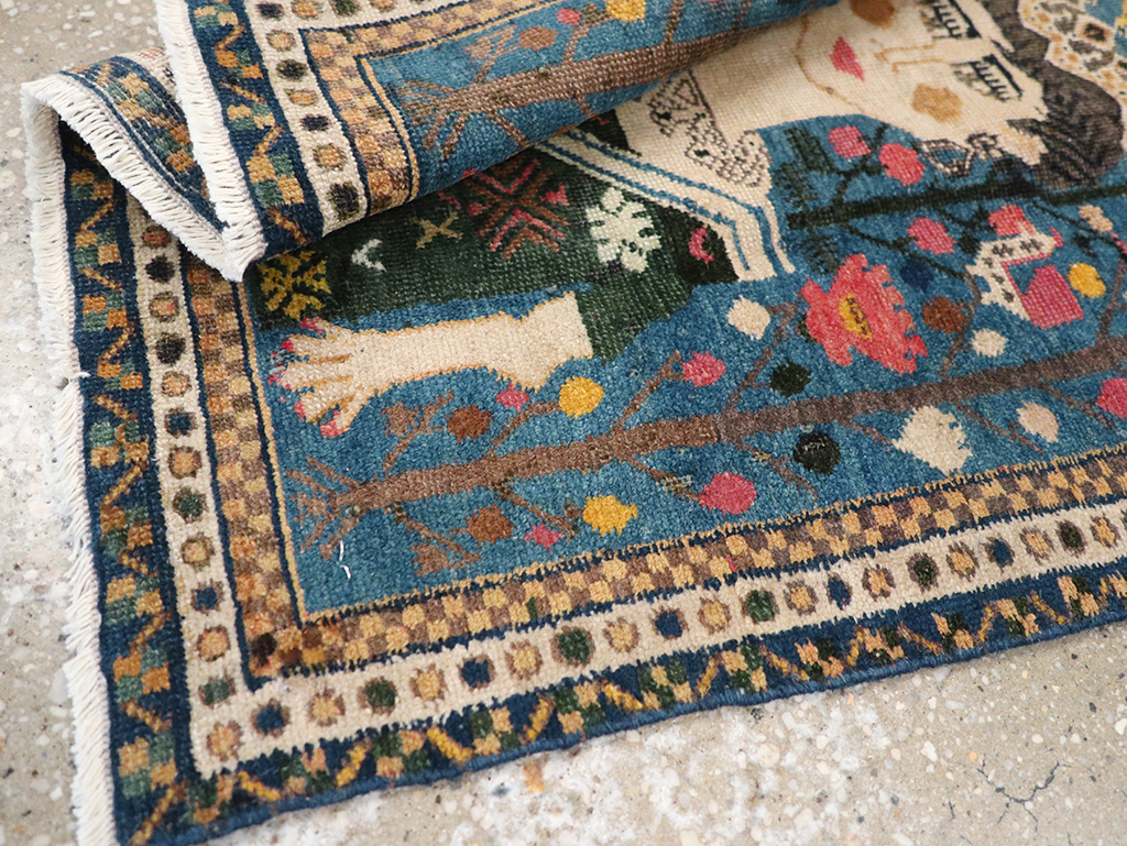 Antique Northwest Persian Pictorial Rug, No.14557 - Galerie Shabab