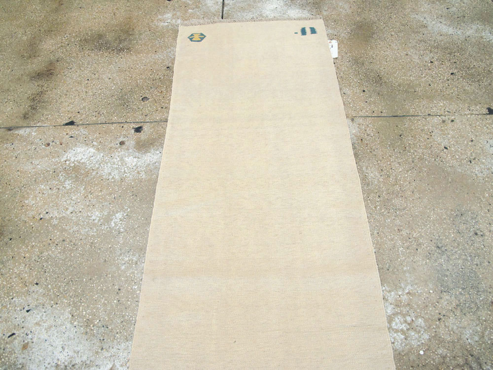 Vintage Persian Modernist Kilim, No.14566 - Galerie Shabab