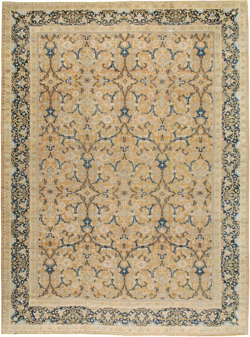 Antique Persian Tabriz Carpet, No.14568 - Galerie Shabab