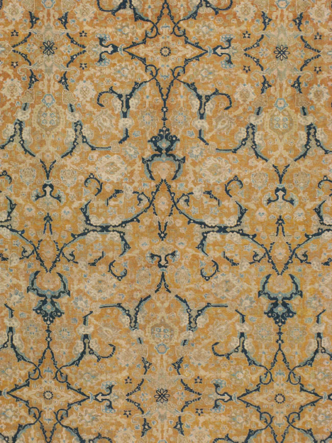 Antique Persian Tabriz Carpet, No.14568 - Galerie Shabab