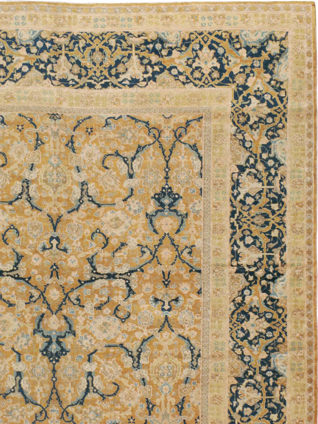 Antique Persian Tabriz Carpet, No.14568 - Galerie Shabab