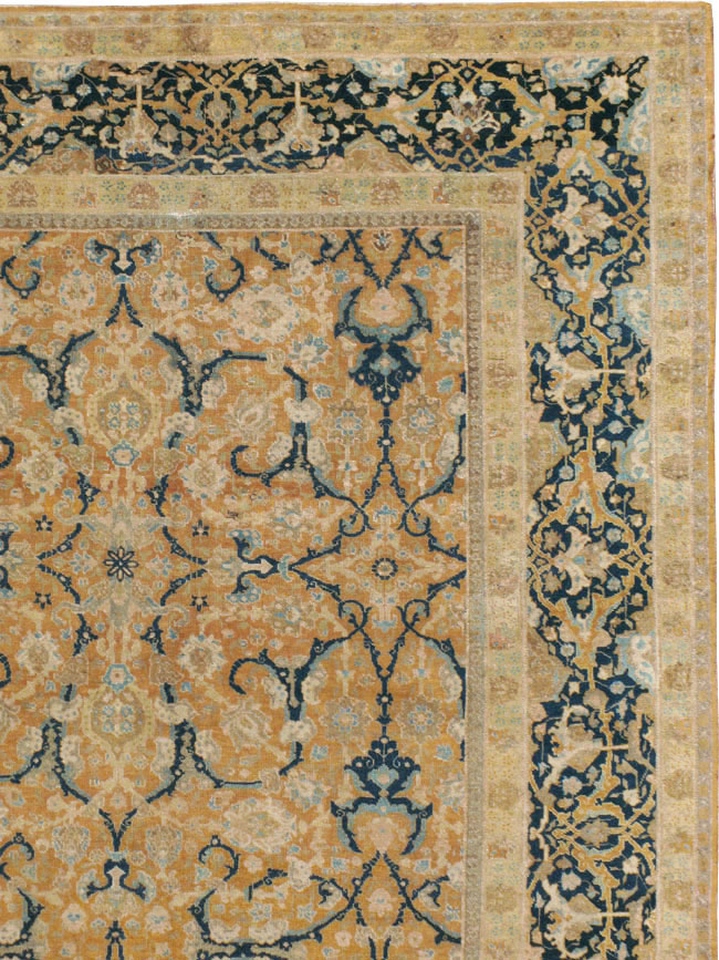Antique Persian Tabriz Carpet, No.14568 - Galerie Shabab