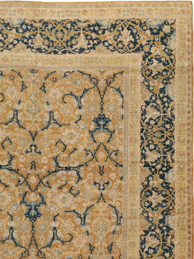 Antique Persian Tabriz Carpet, No.14568 - Galerie Shabab