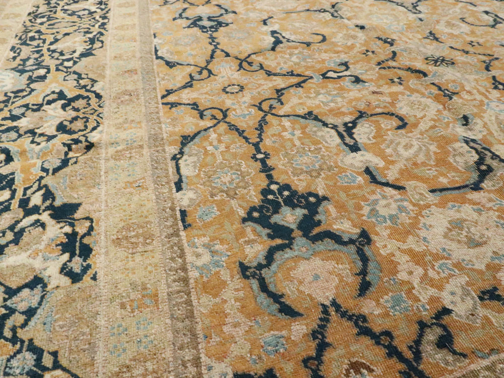 Antique Persian Tabriz Carpet, No.14568 - Galerie Shabab