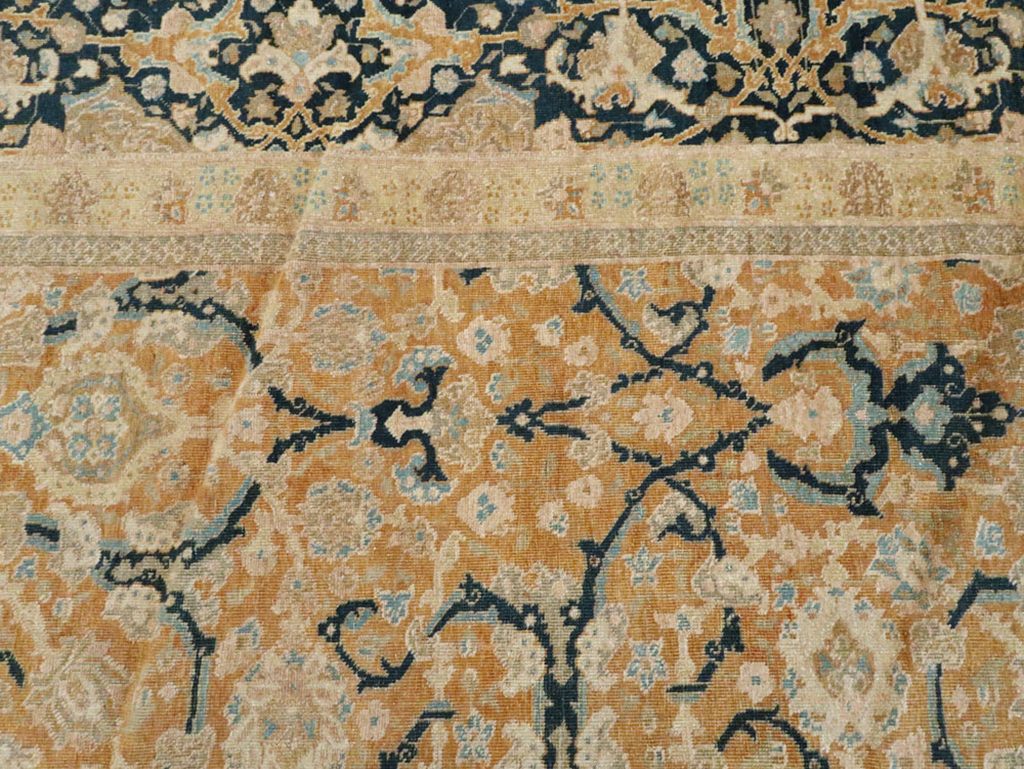 Antique Persian Tabriz Carpet, No.14568 - Galerie Shabab