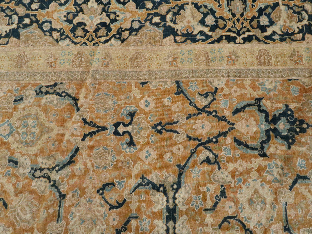 Antique Persian Tabriz Carpet, No.14568 - Galerie Shabab