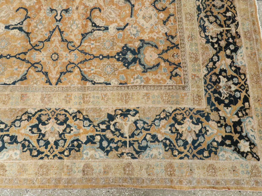 Antique Persian Tabriz Carpet, No.14568 - Galerie Shabab