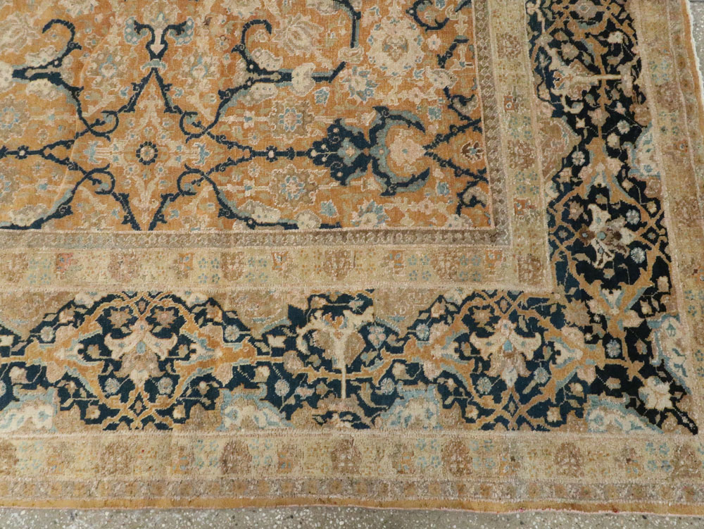 Antique Persian Tabriz Carpet, No.14568 - Galerie Shabab