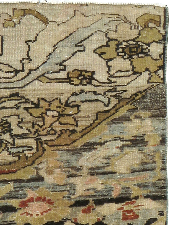 Antique Persian Malayer Sampler Rug, No.14570 - Galerie Shabab