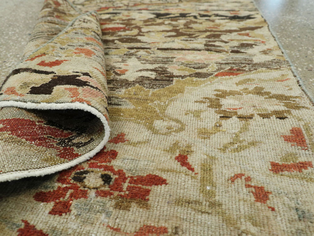 Antique Persian Malayer Sampler Rug, No.14570 - Galerie Shabab