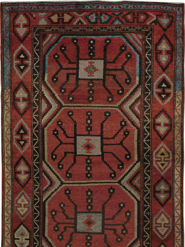 Antique Central Asian Beshir Runner, No.14582 - Galerie Shabab