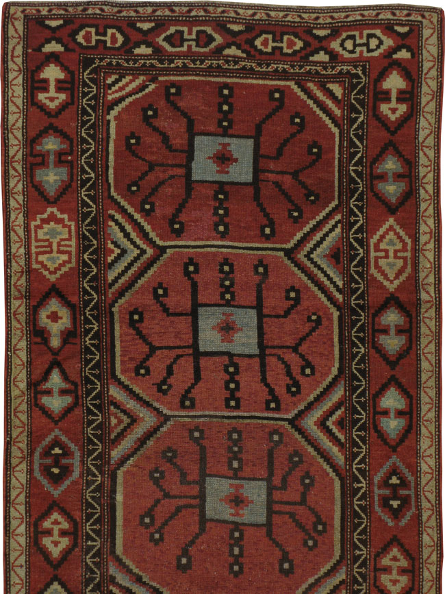Antique Central Asian Beshir Runner, No.14582 - Galerie Shabab
