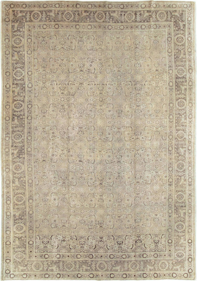 Antique Persian Tabriz Carpet, No.14584 - Galerie Shabab